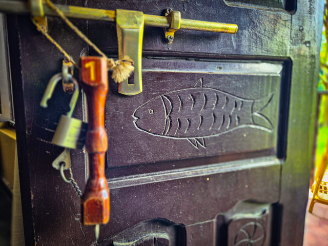 View of babai outback loadge at evening